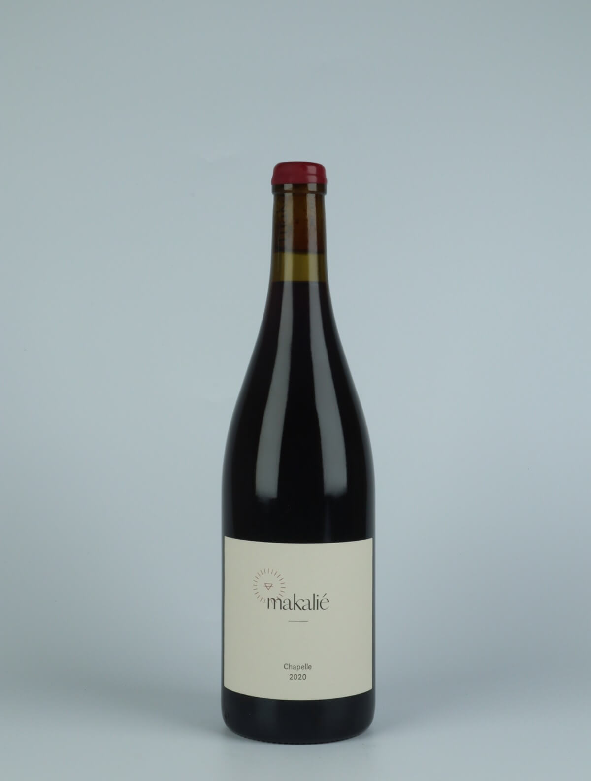 A bottle 2020 Chapelle Red wine from Makalié, Baden in Germany