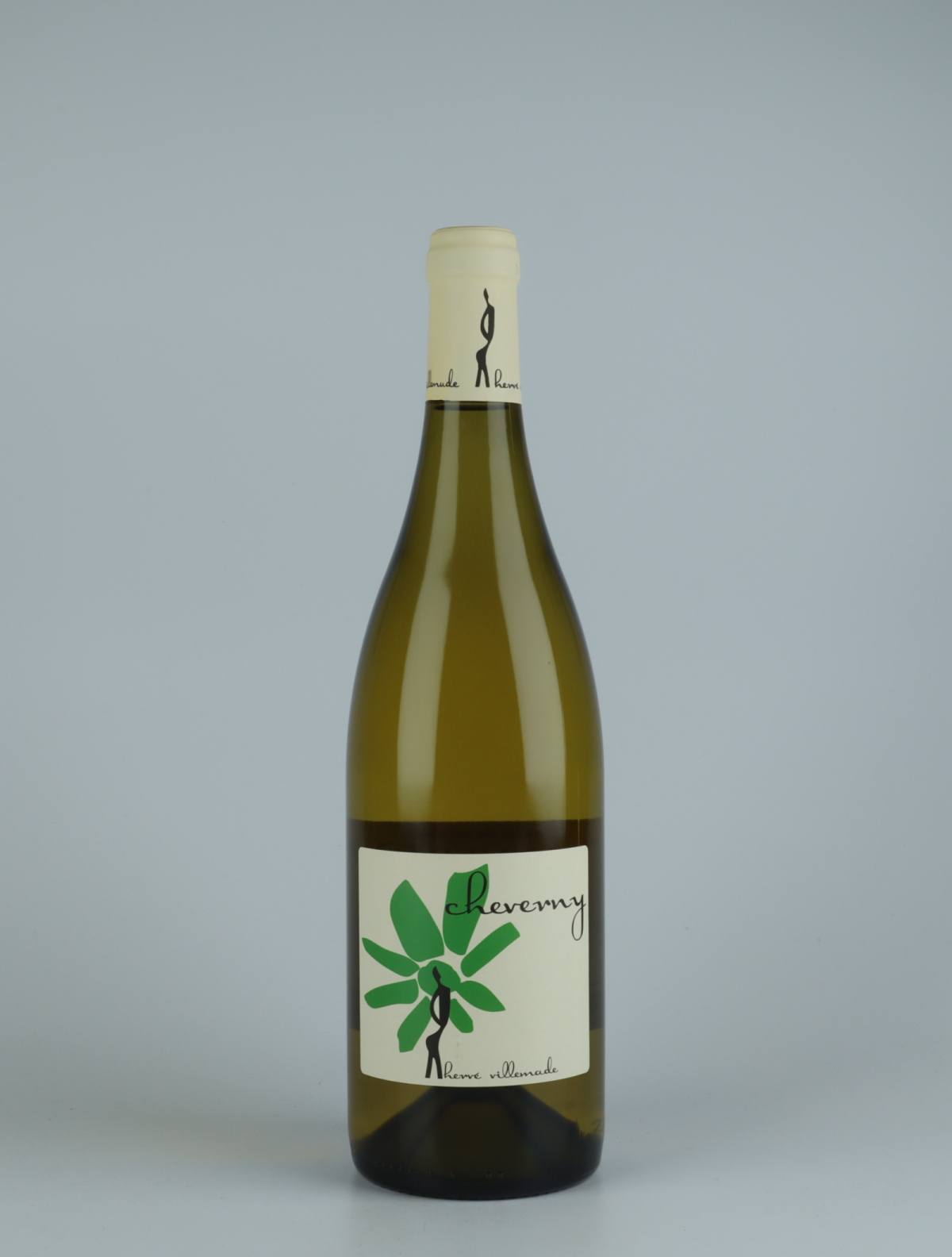A bottle 2020 Cheverny Blanc White wine from Hervé Villemade, Loire in France