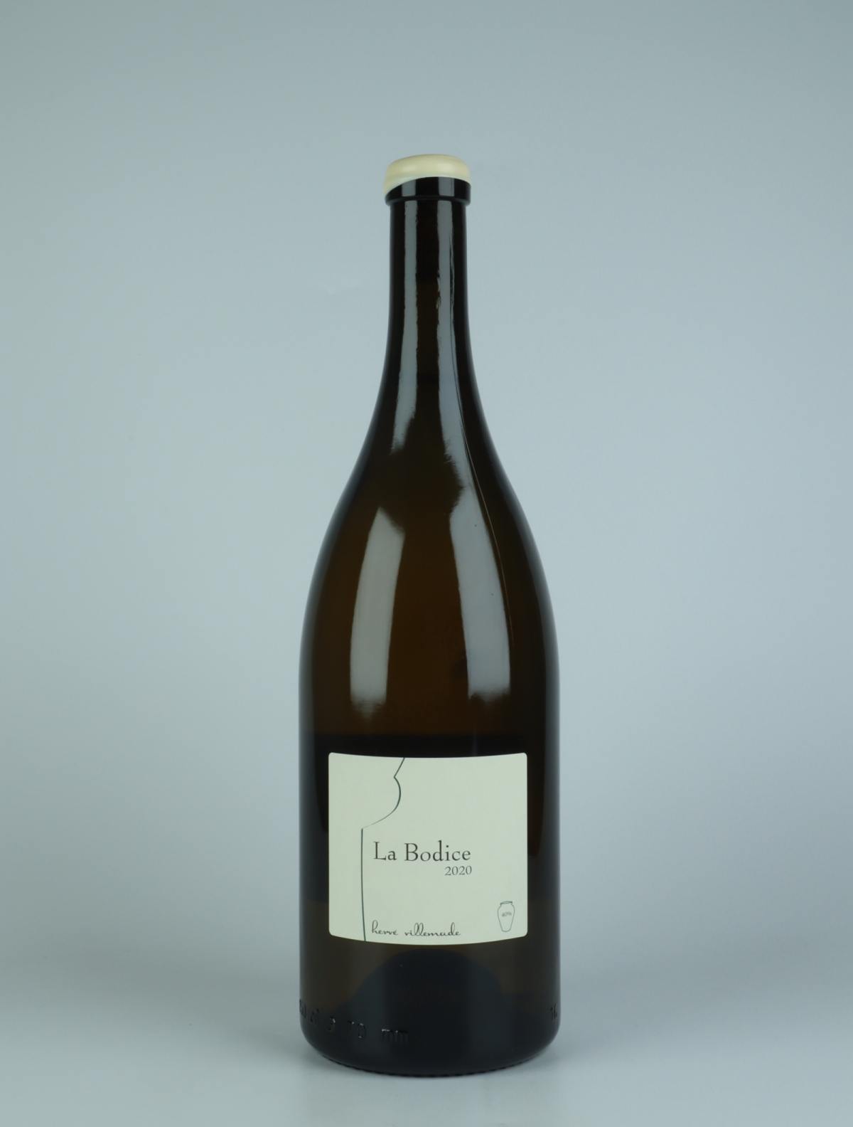 A bottle 2020 Cheverny Blanc - La Bodice White wine from Hervé Villemade, Loire in France