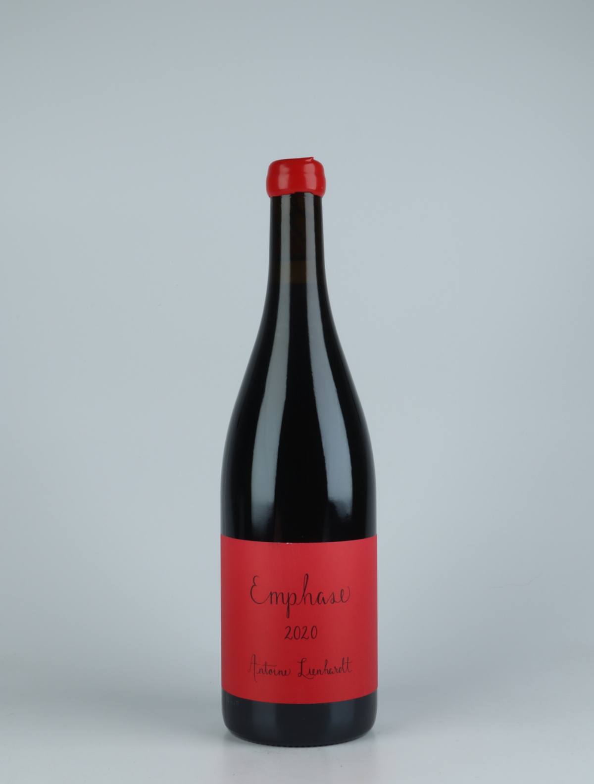 A bottle 2020 Côte de Nuits Villages - Emphase Red wine from Antoine Lienhardt, Burgundy in France