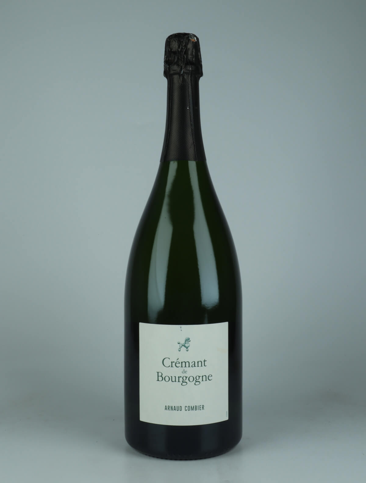 En flaske 2020 Crémant de Bourgogne - Magnum Mousserende fra Arnaud Combier, Bourgogne i Frankrig