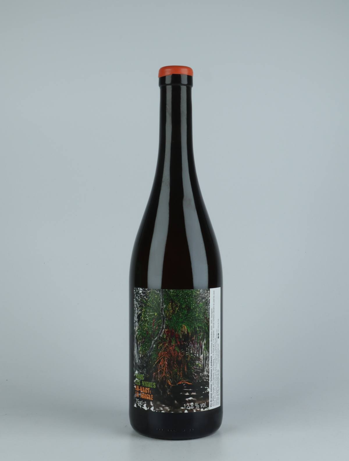 A bottle 2020 Dans les Vignes La-Haut: La Jungle Orange wine from Les Vins du Fab, Neuchâtel in 