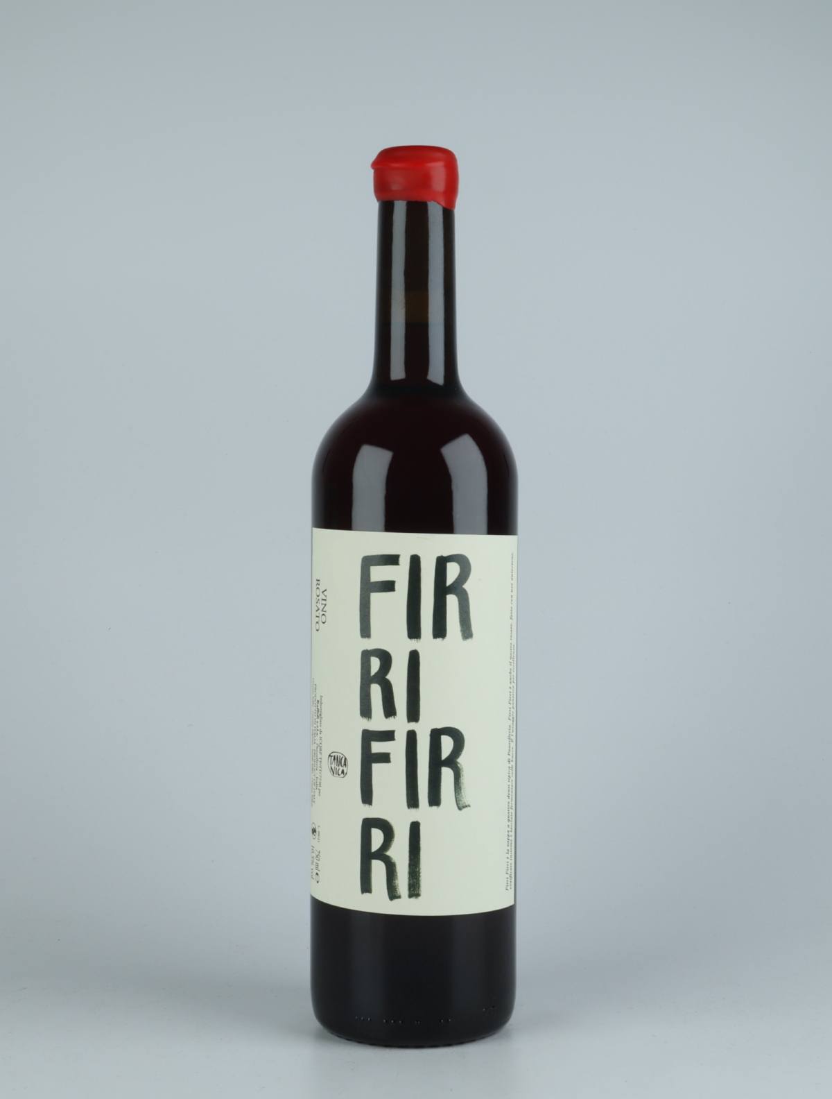 A bottle 2020 Firri Firri Rosé from Tanca Nica, Sicily in Italy