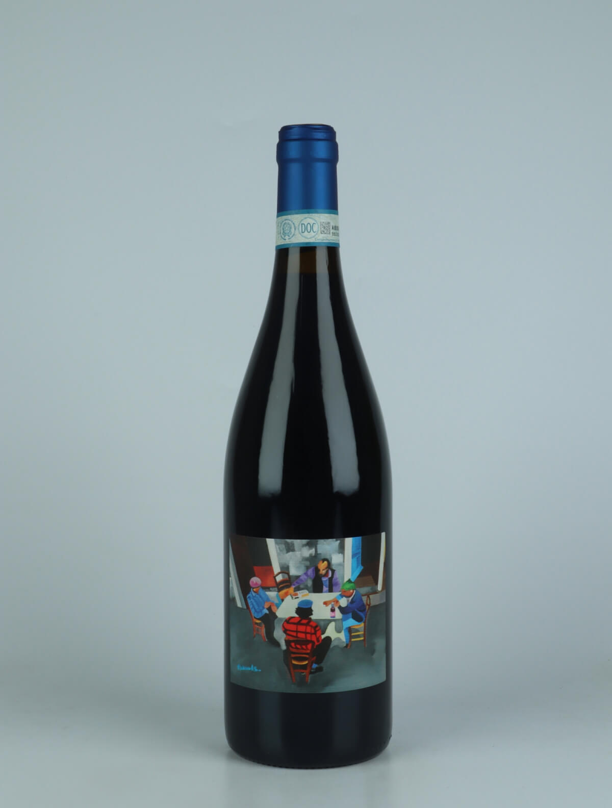 A bottle 2020 Freisa d'Asti Red wine from Andrea Scovero, Piedmont in Italy