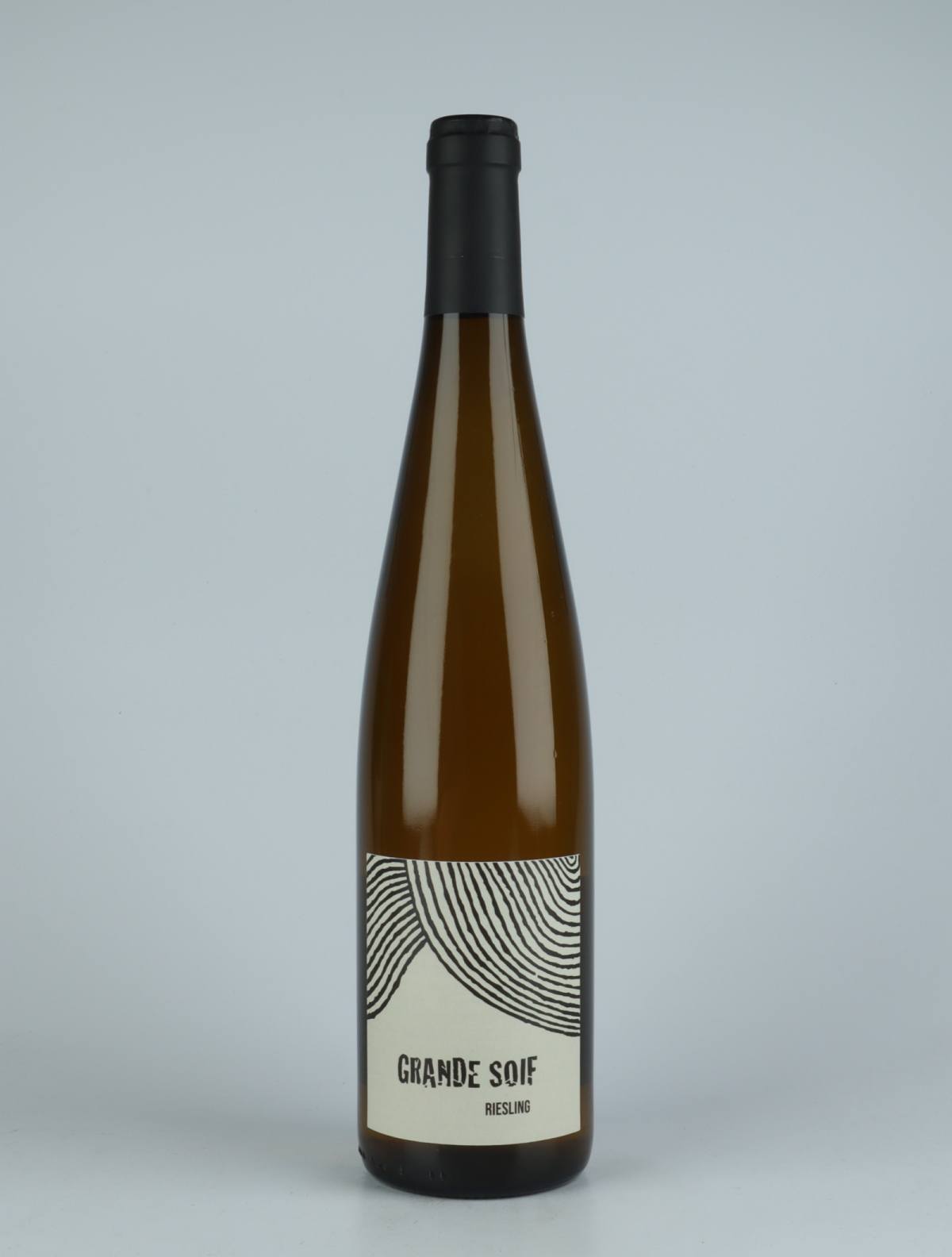 A bottle 2020 Grande Soif White wine from Ruhlmann Dirringer, Alsace in France