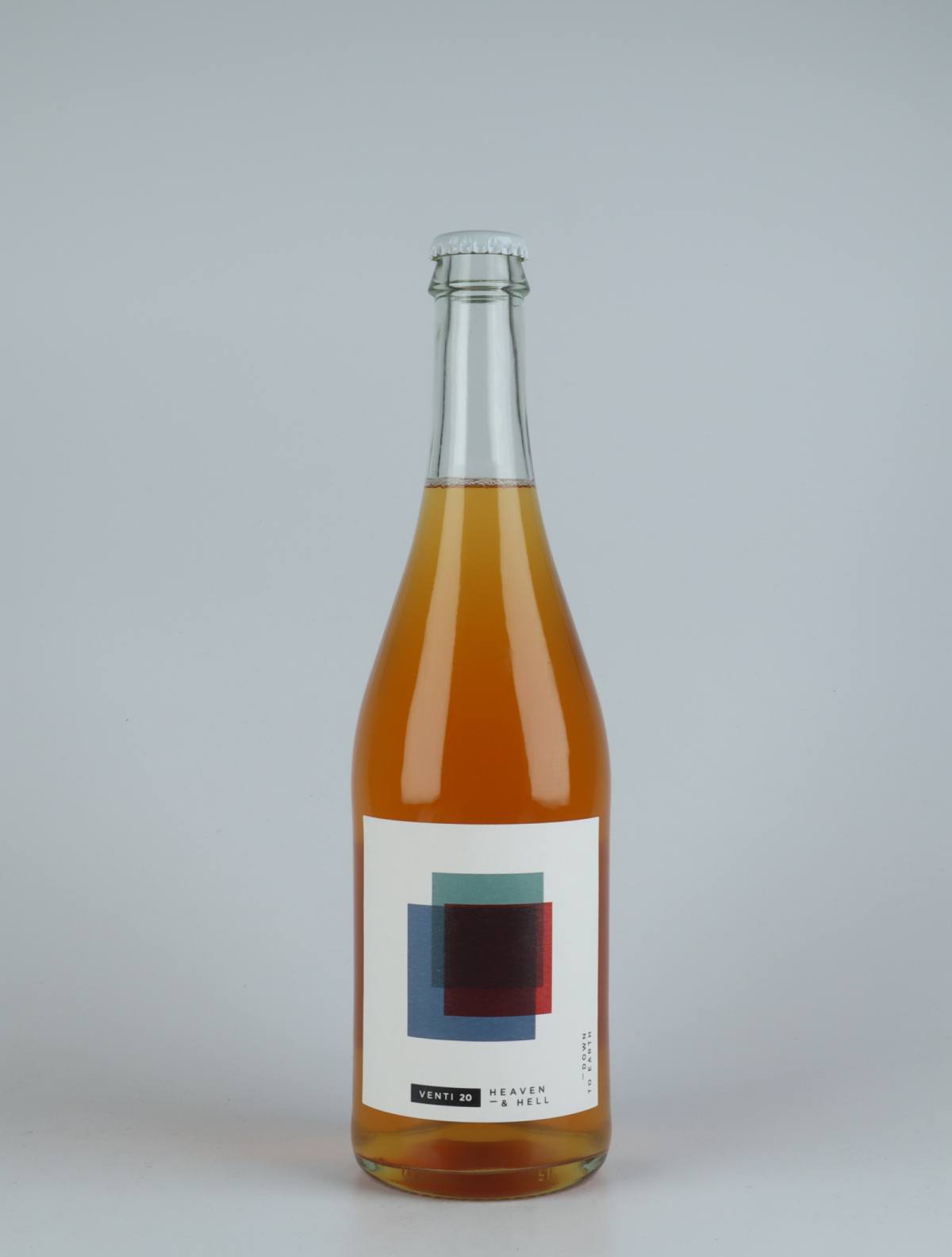 A bottle 2020 Heaven & Hell Orange wine from do.t.e Vini, Tuscany in Italy