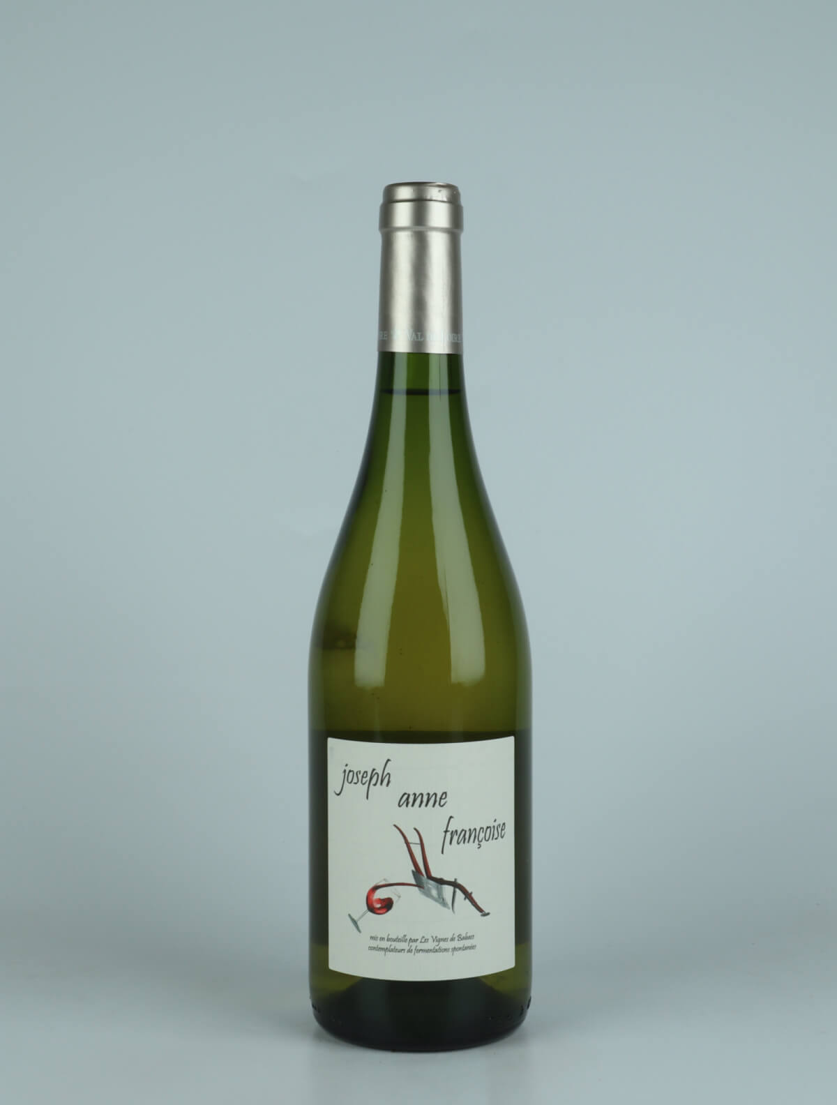 A bottle 2020 Joseph Anne Françoise White wine from Les Vignes de Babass, Loire in France