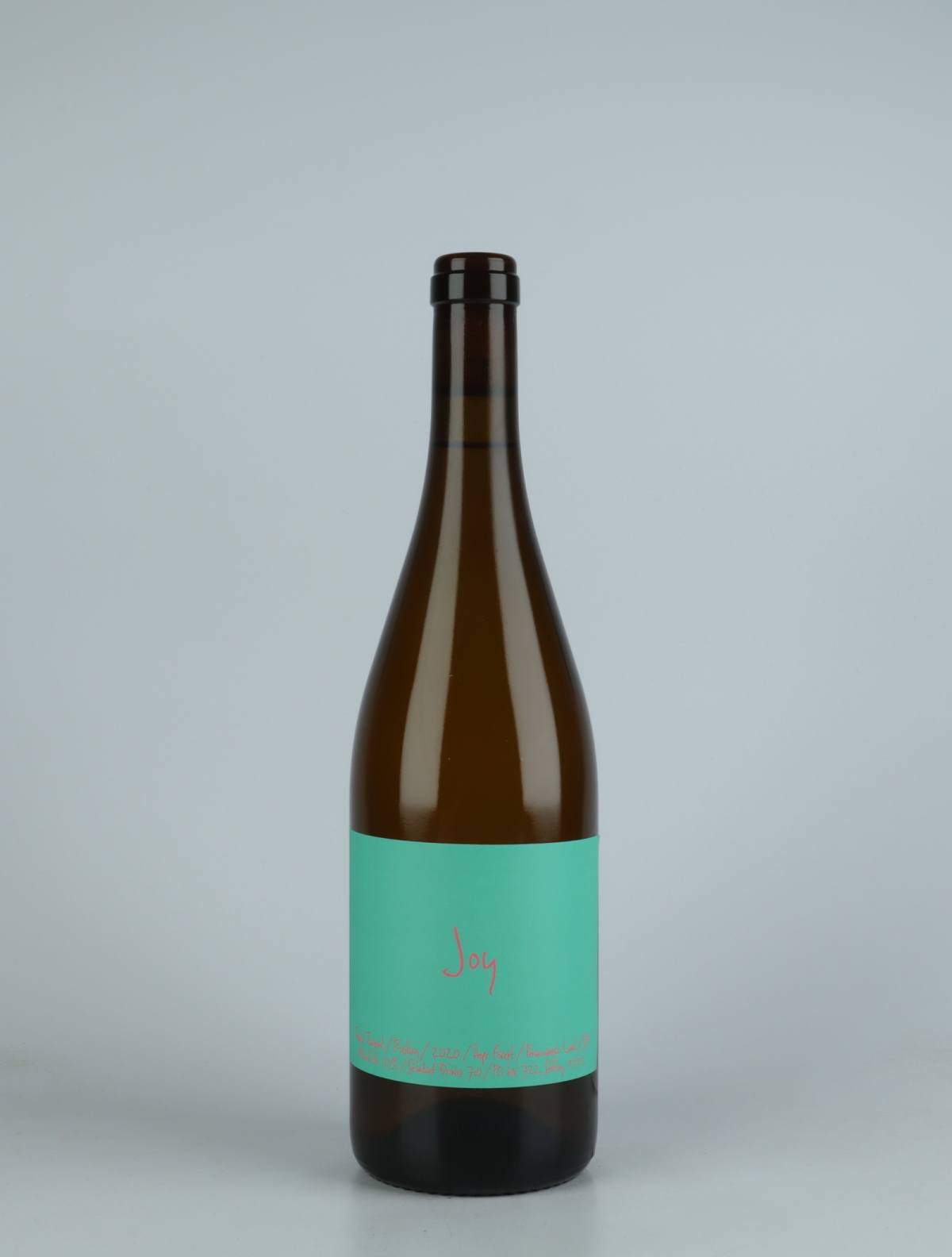 A bottle 2020 Joy Riesling White wine from Travis Tausend, Adelaide Hills in Australia