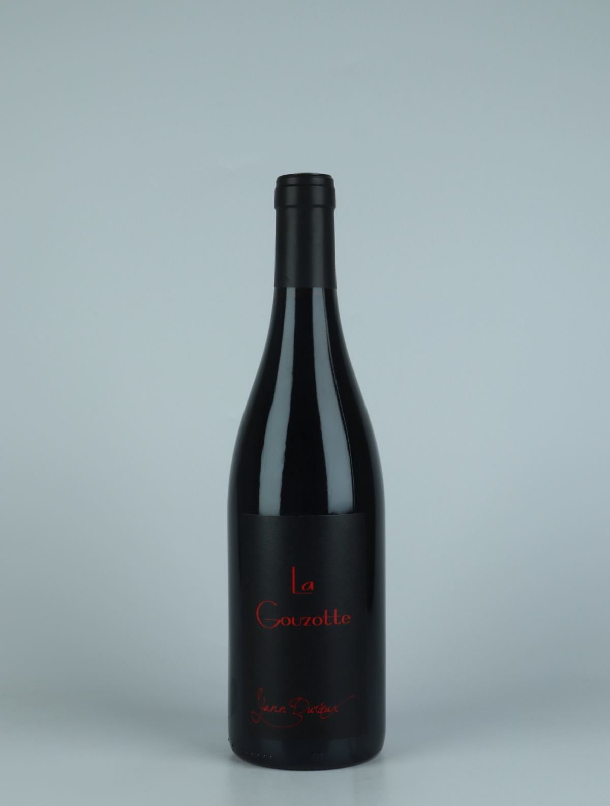 A bottle 2020 La Gouzotte Red wine from Yann Durieux, Burgundy in France