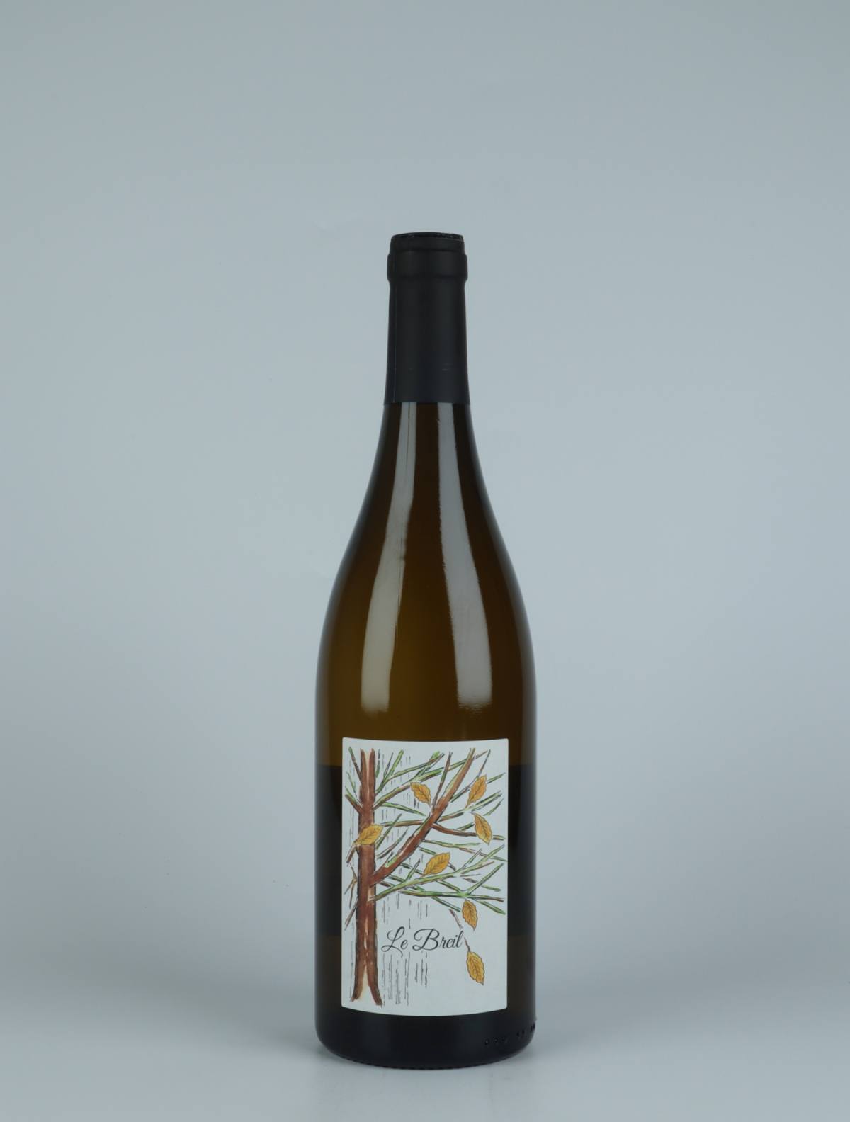 A bottle 2020 Le Breil White wine from Complémen'terre, Loire in France