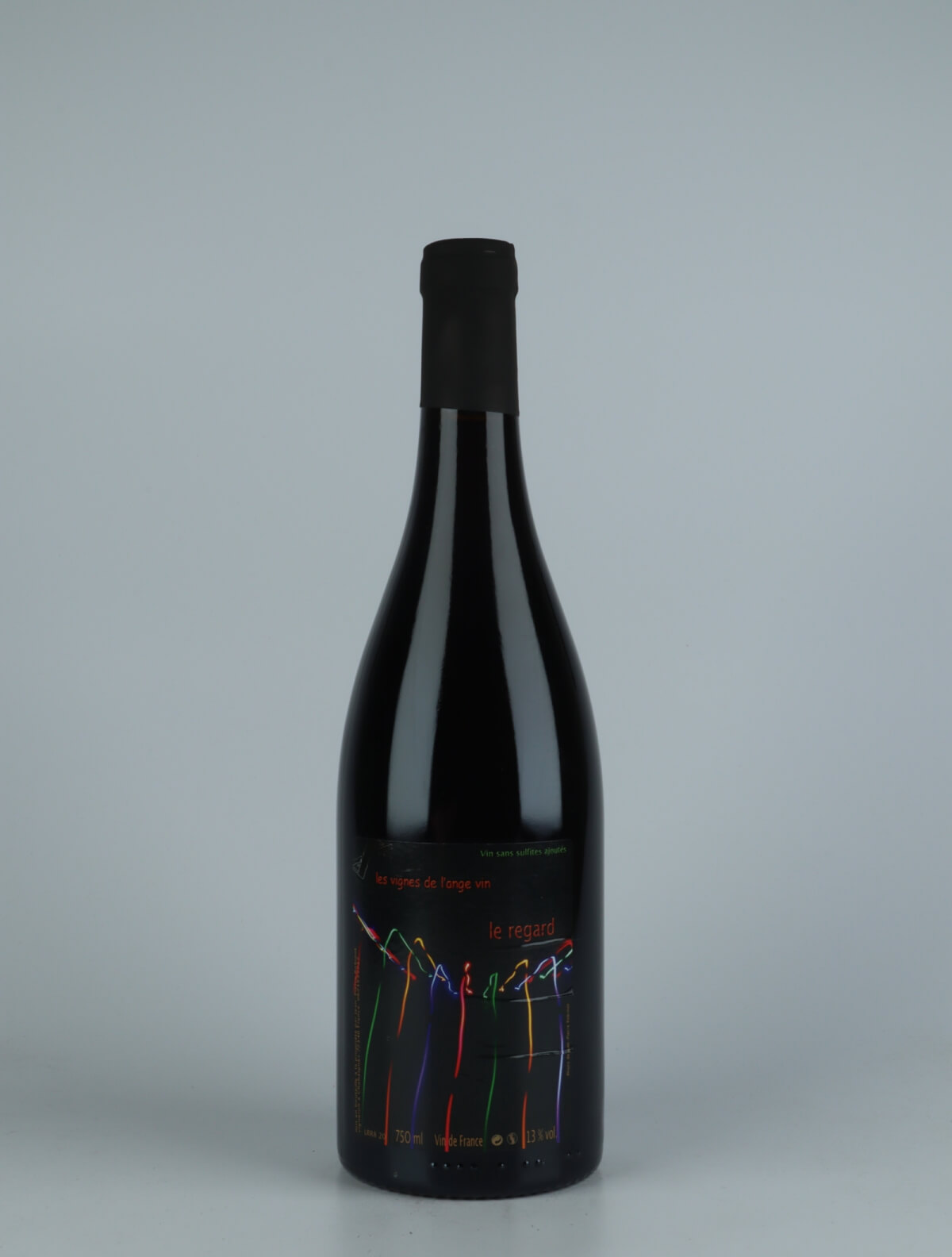 A bottle 2020 Le Regard Red wine from Jean-Pierre Robinot, Loire in France