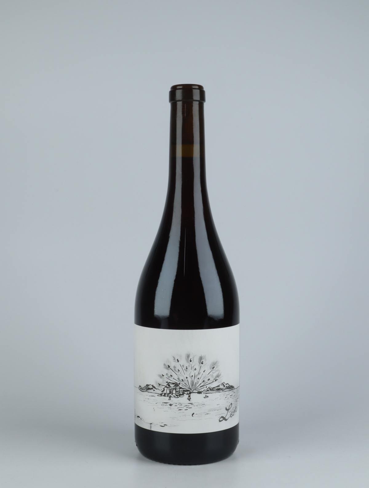 A bottle 2020 Léon Red wine from Ad Vinum, Gard in France