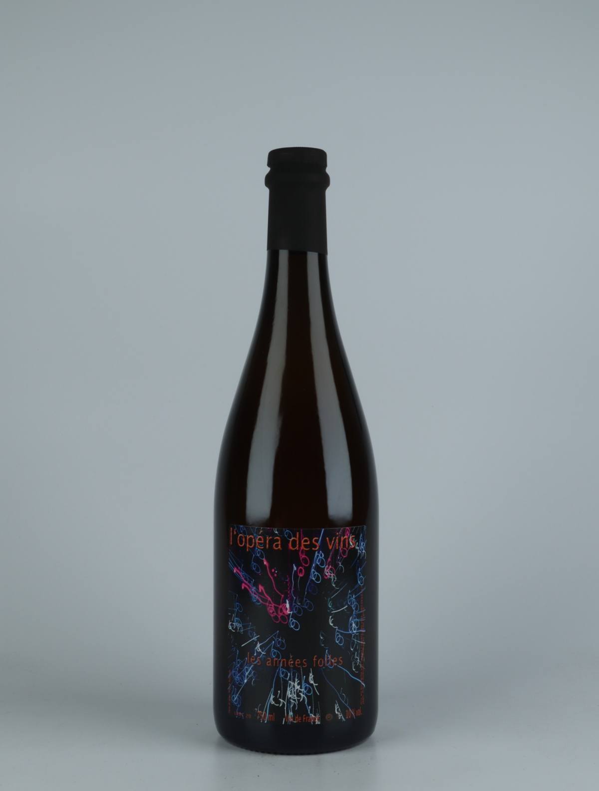 A bottle 2020 Les Années Folles Sparkling from , Loire in France