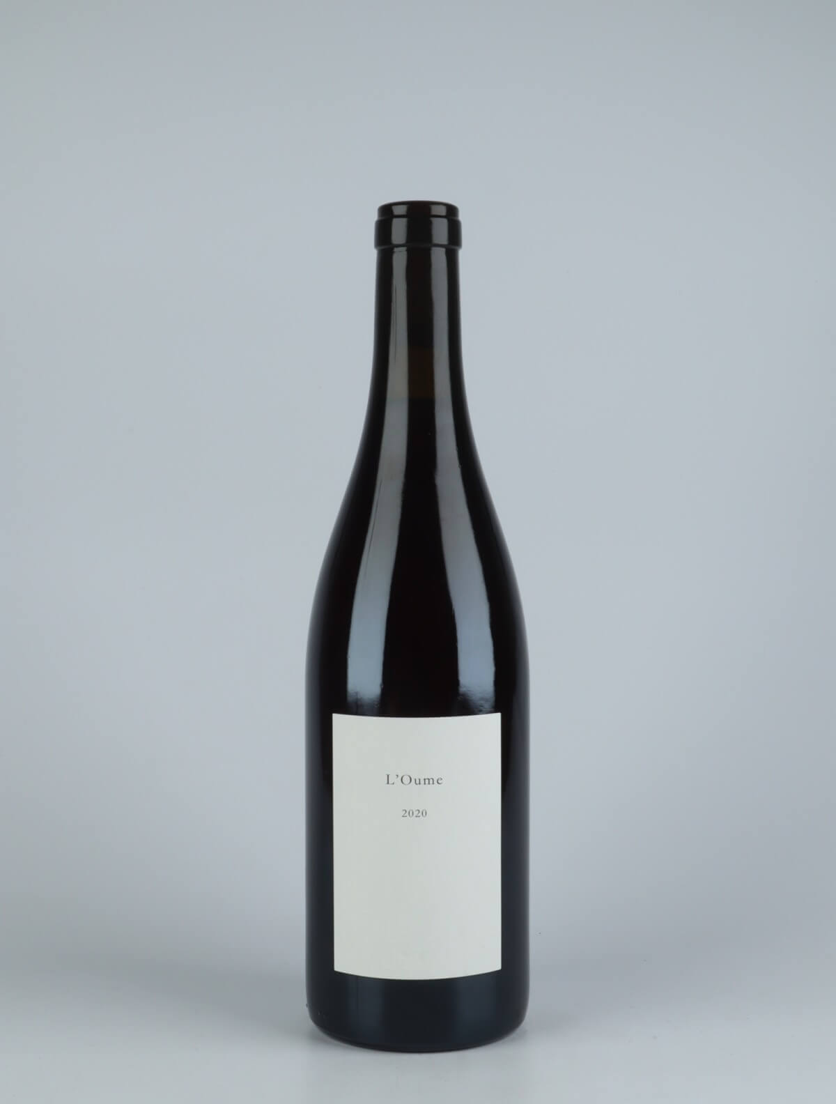 A bottle 2020 L'Oume Red wine from Les Frères Soulier, Rhône in France