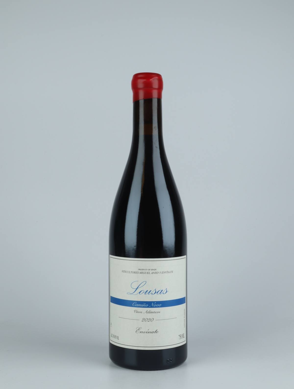 A bottle 2020 Lousas Camiño Novo - Ribeira Sacra Red wine from Envínate, Ribeira Sacra in Spain