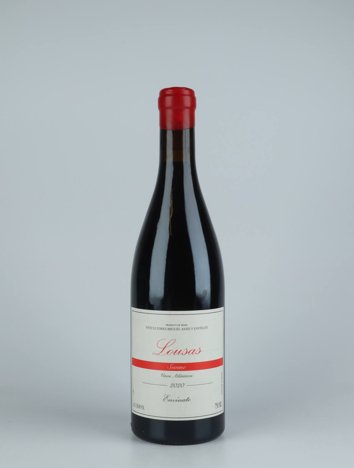 A bottle 2020 Lousas Parcela Seoane - Ribeira Sacra Red wine from Envínate, Ribeira Sacra in Spain