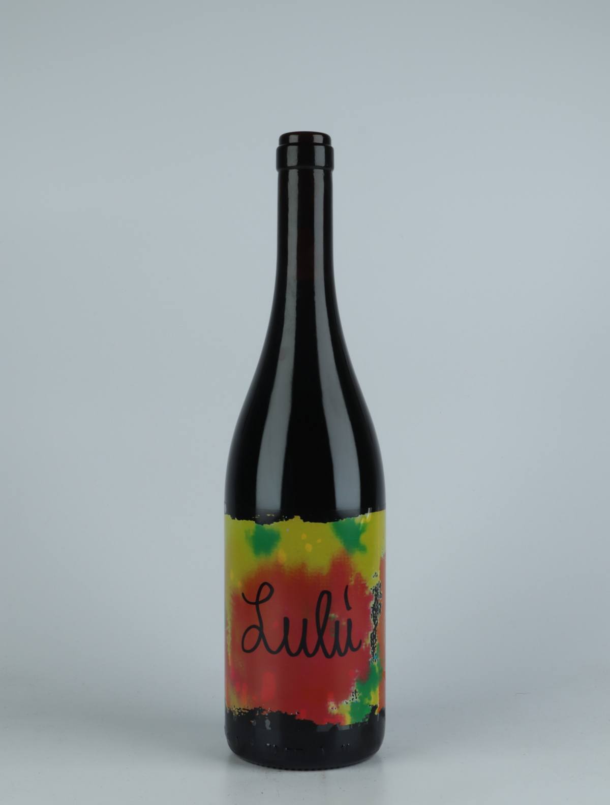 A bottle 2019 Lulù Red wine from Le Coste, Lazio in Italy