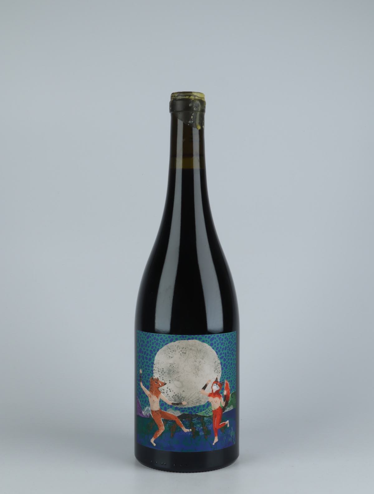 A bottle 2020 Luna Llena Red wine from Kindeli, Nelson in New Zealand