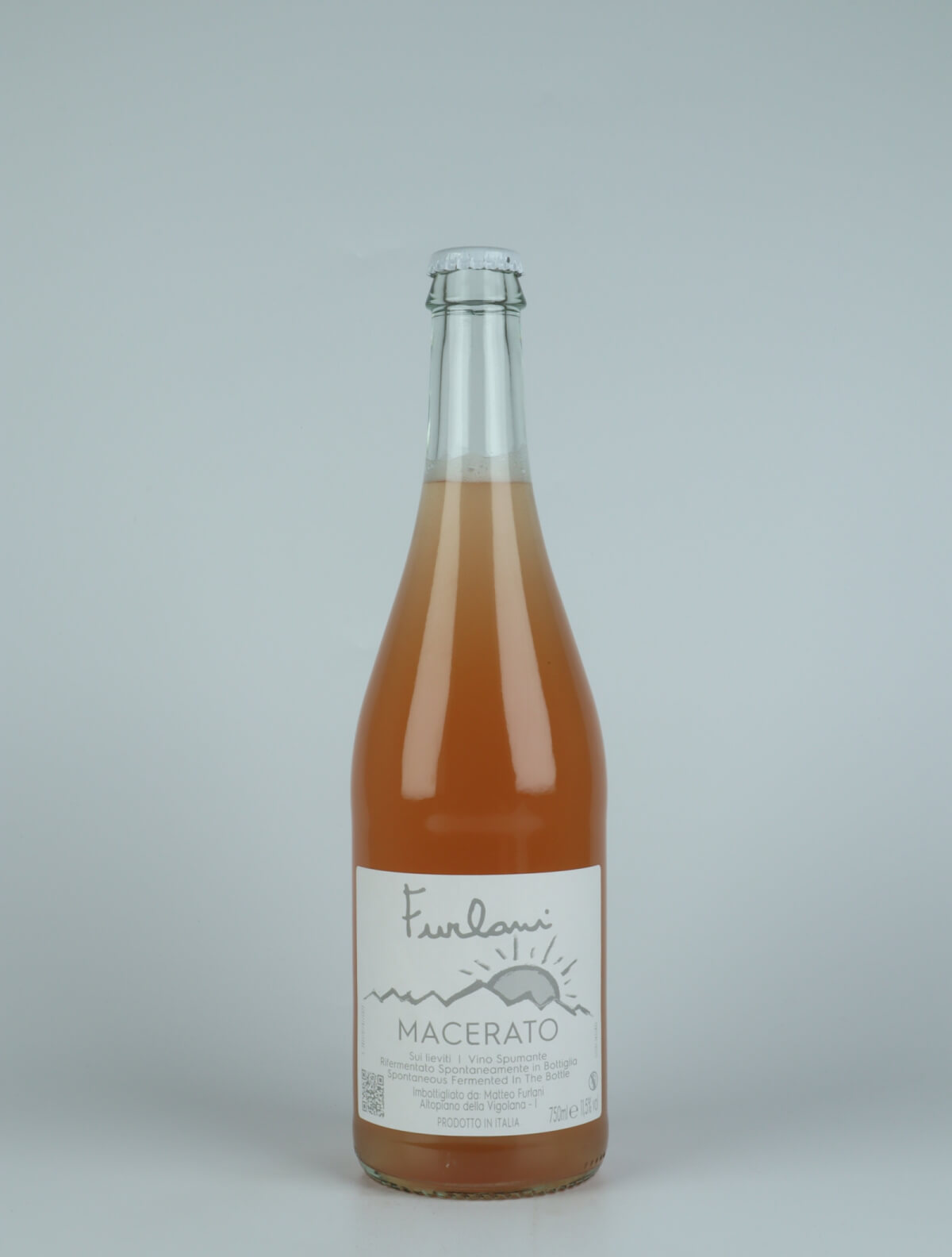 A bottle 2020 Macerato Sparkling from Cantina Furlani, Alto Adige in Italy