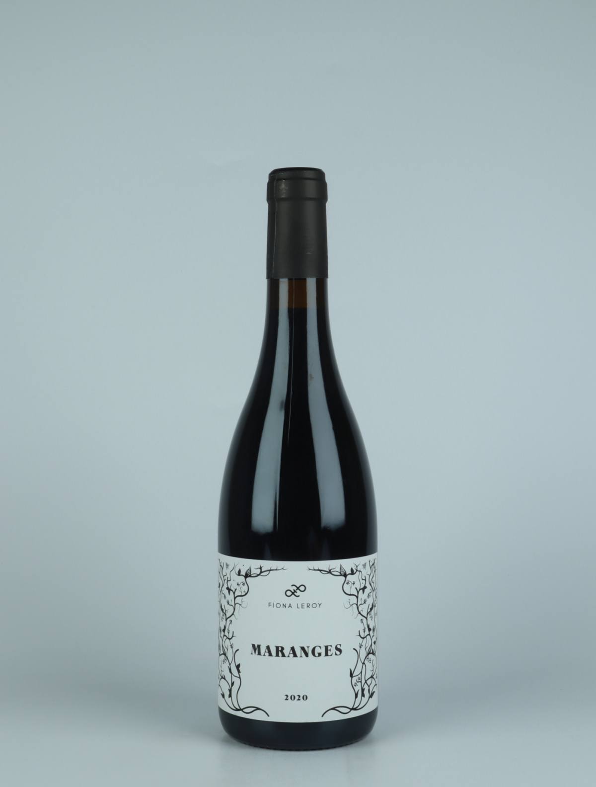 En flaske 2020 Maranges Rouge Rødvin fra Fiona Leroy, Bourgogne i Frankrig