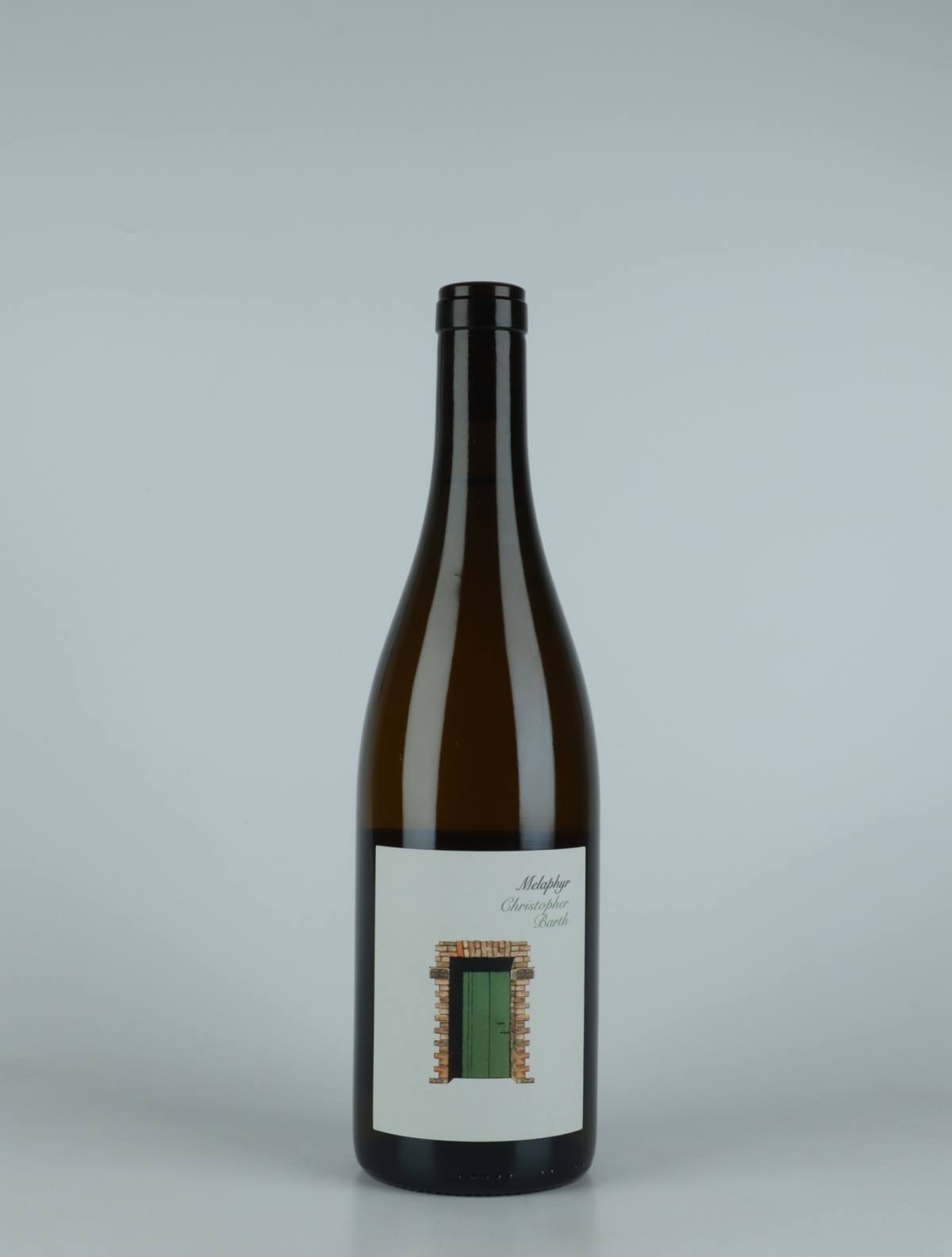 A bottle 2020 Melaphyr Riesling White wine from Christopher Barth, Rheinhessen in Germany