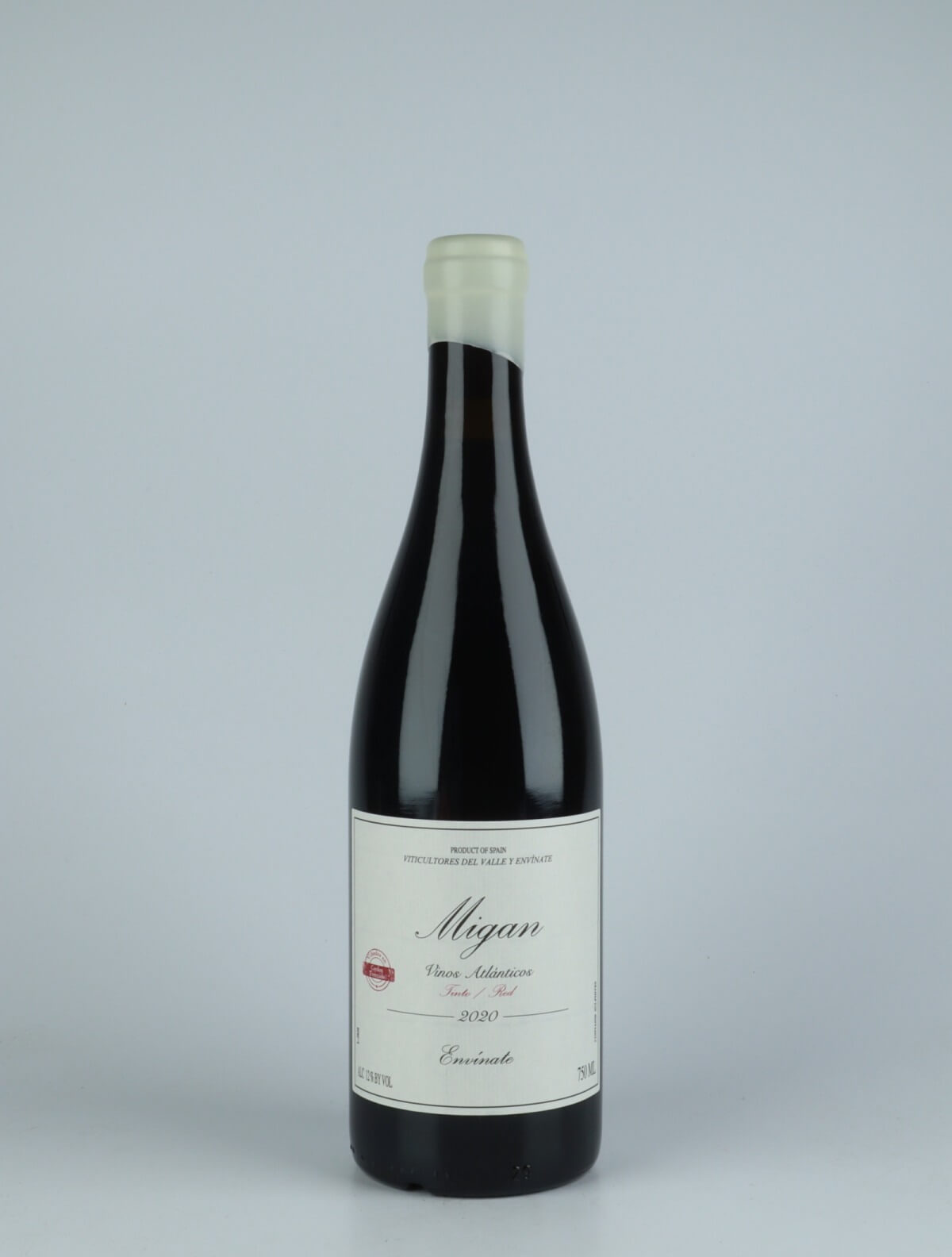 A bottle 2020 Migan - Tenerife Red wine from Envínate,  in Spain