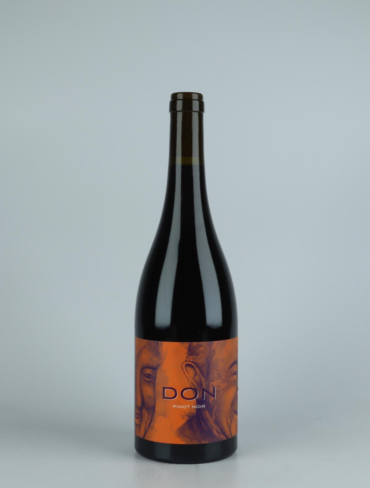 A bottle 2020 Nelson Pinot Noir Red wine from Don, Nelson in New Zealand