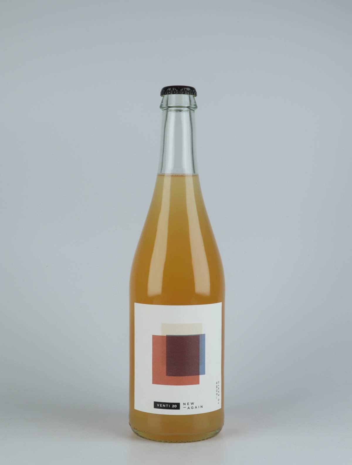 A bottle 2020 New Again Orange wine from do.t.e Vini, Tuscany in Italy