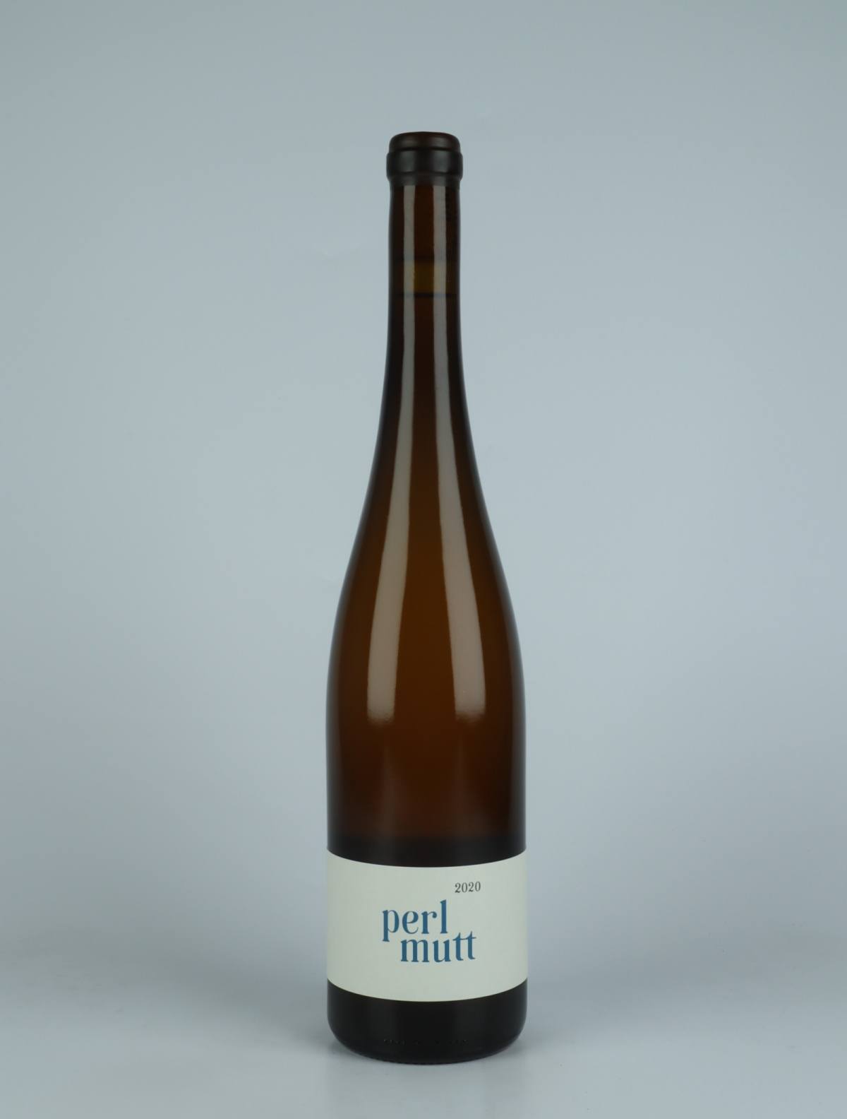 A bottle 2020 Perlmutt White wine from Jakob Tennstedt, Mosel in Germany