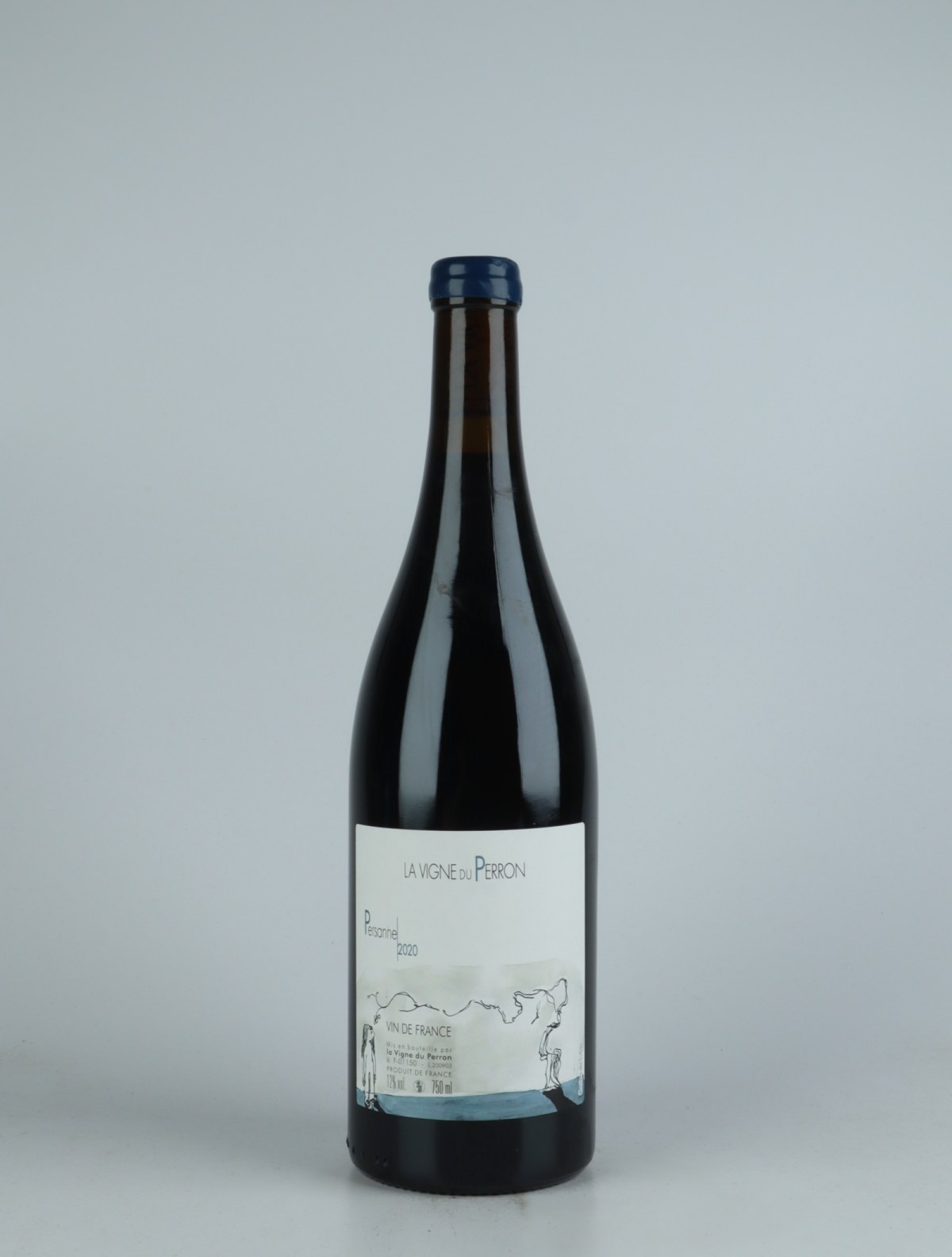 A bottle 2020 Persanne Red wine from Domaine du Perron, Bugey in France