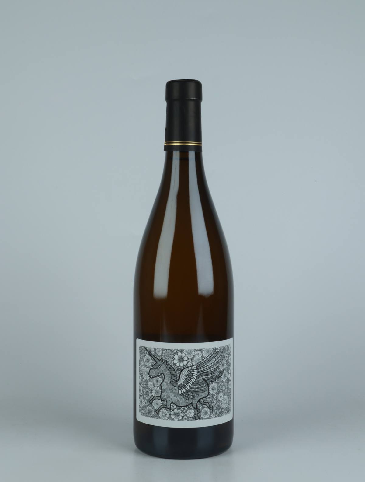 A bottle 2020 Résonance White wine from Julien Courtois, Loire in France