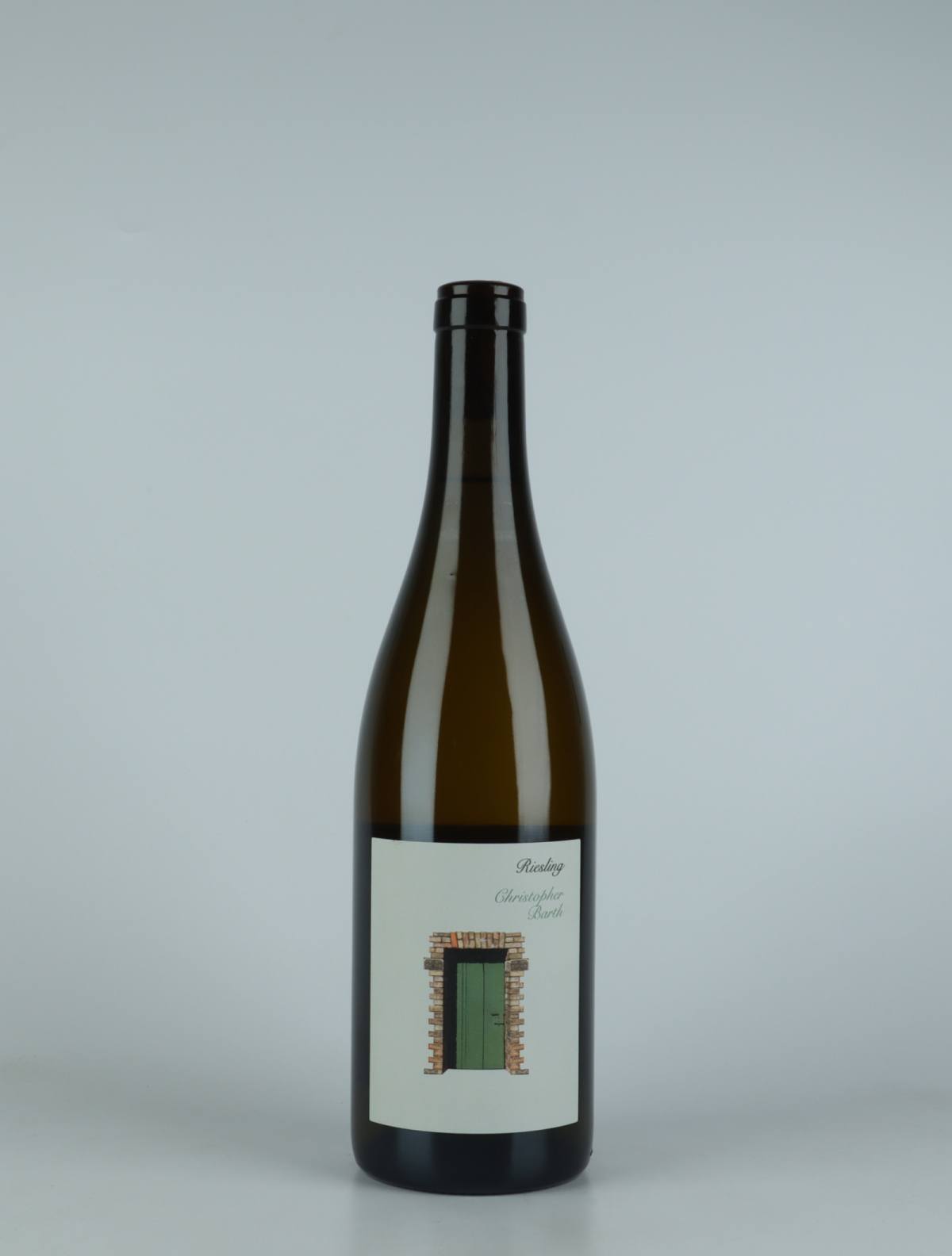 A bottle 2020 Riesling White wine from Christopher Barth, Rheinhessen in Germany