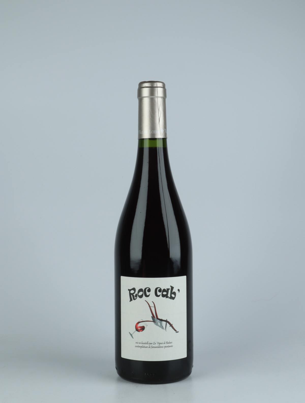 A bottle 2020 Roc Cab Red wine from Les Vignes de Babass, Loire in France