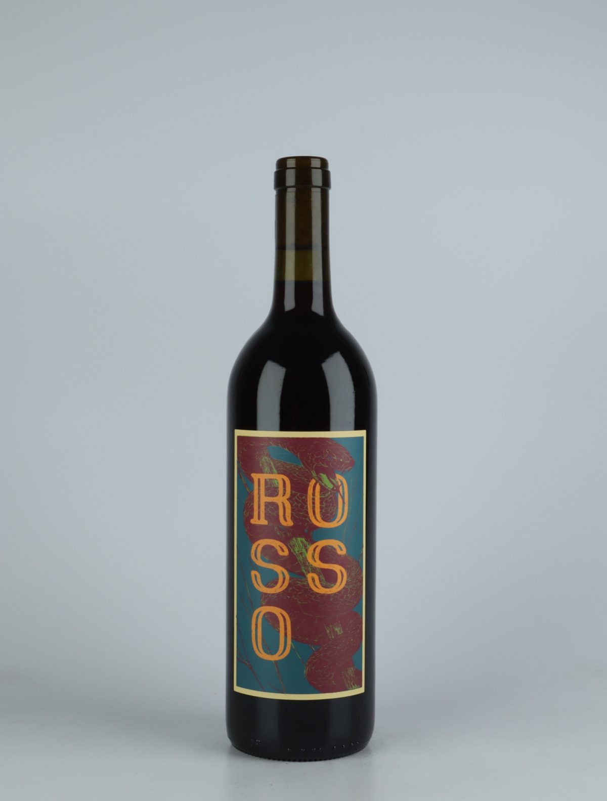 A bottle 2020 Rosso Red wine from Momento Mori, Victoria in Australia