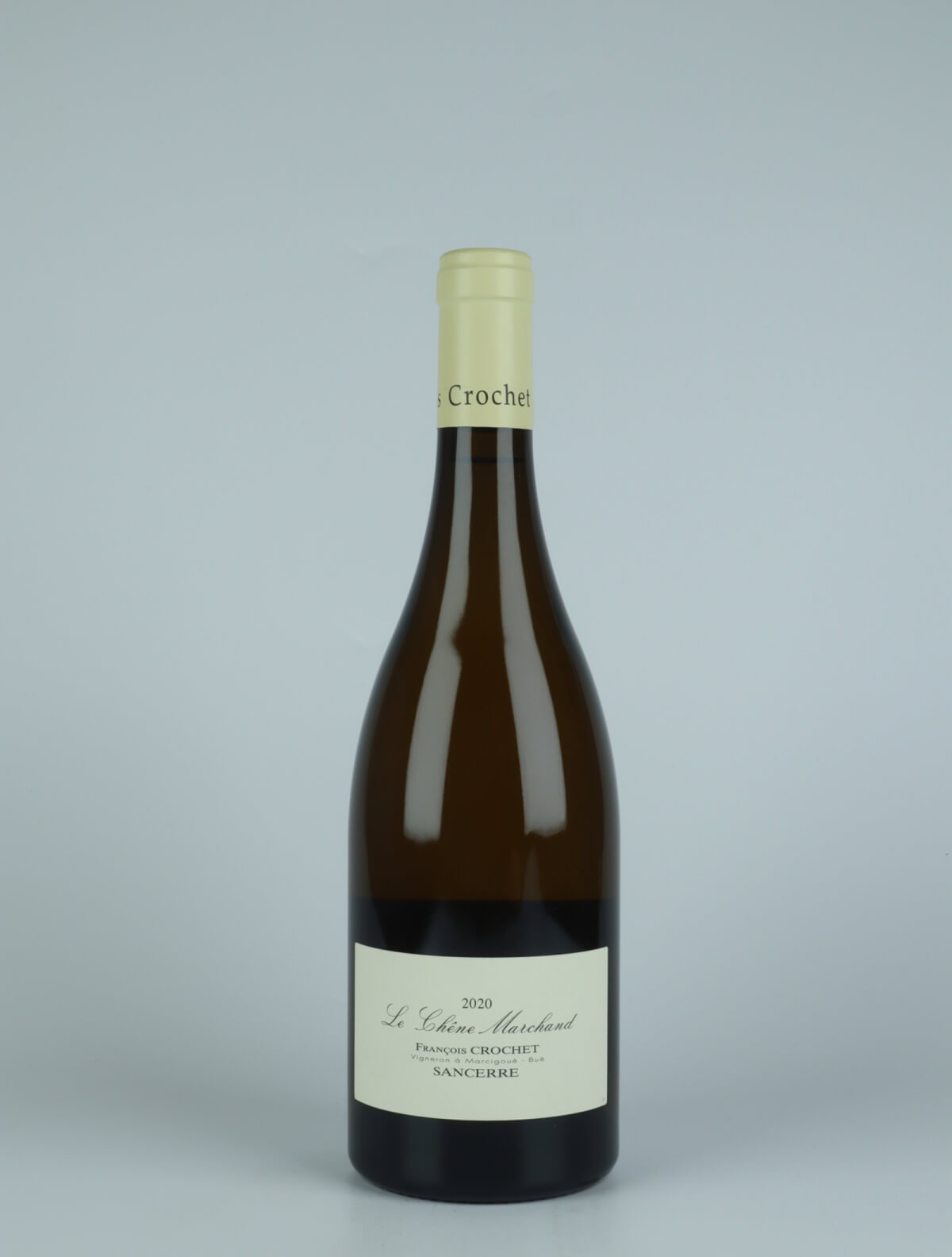 En flaske 2020 Sancerre - Le Chêne Marchand Hvidvin fra François Crochet, Loire i Frankrig