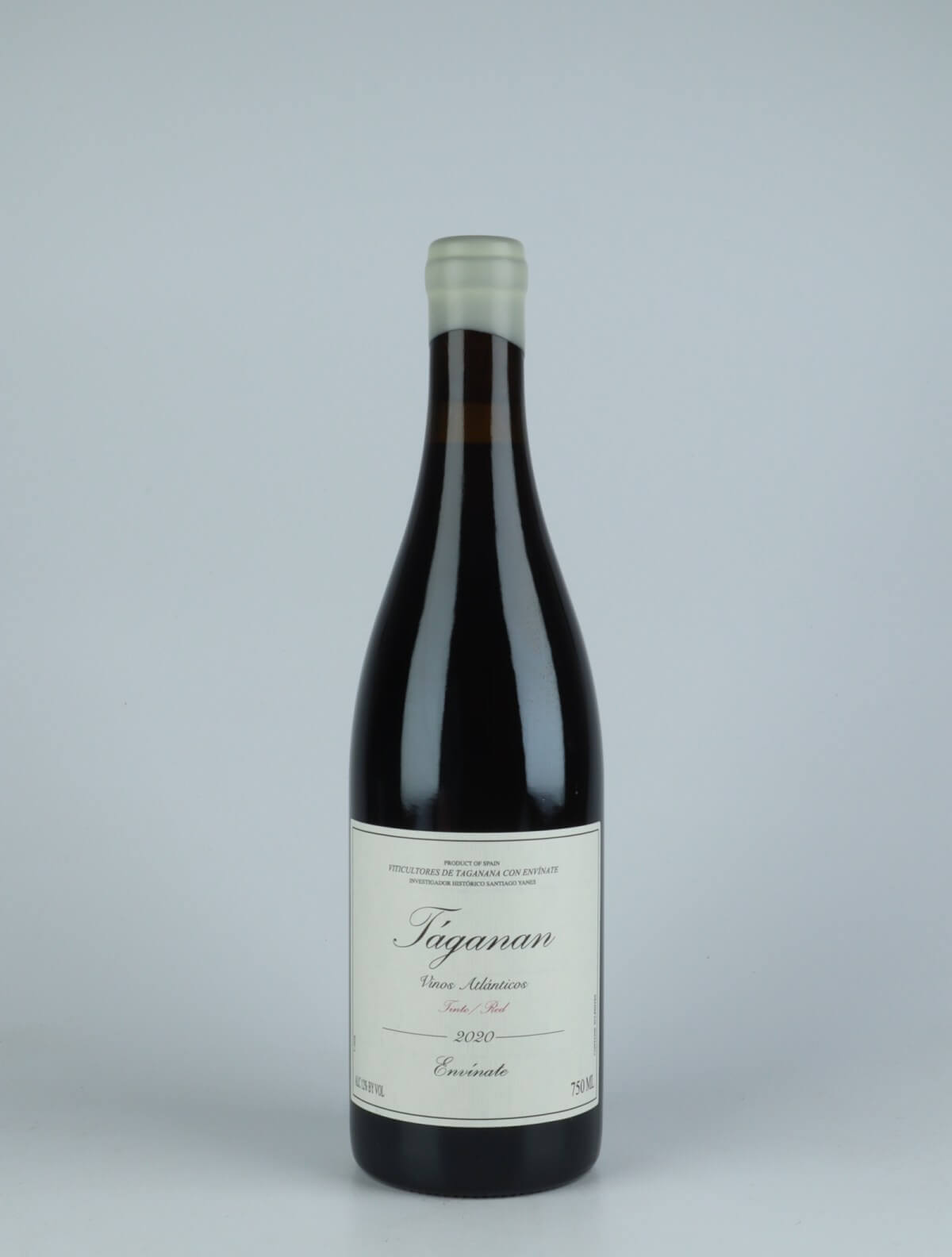A bottle 2020 Taganan Tinto - Tenerife Red wine from Envínate,  in Spain
