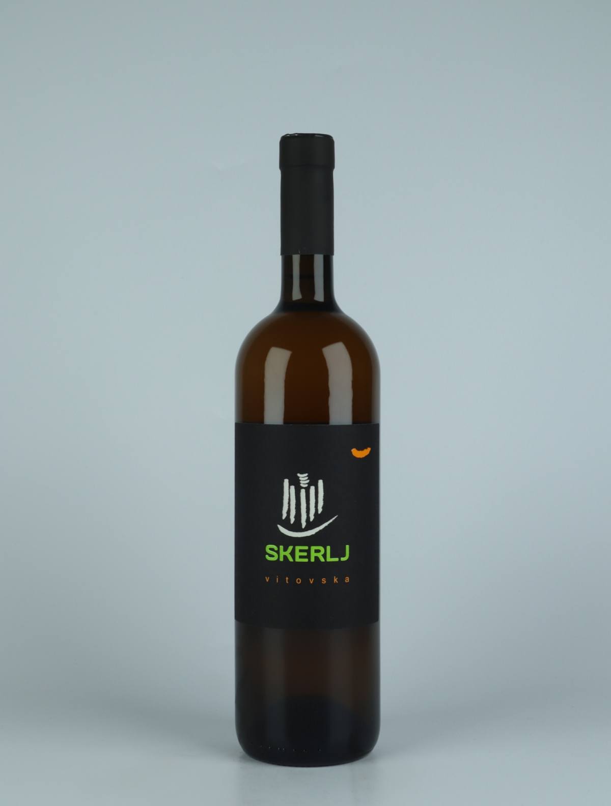 En flaske 2020 Vitovska Orange vin fra Skerlj, Friuli i Italien
