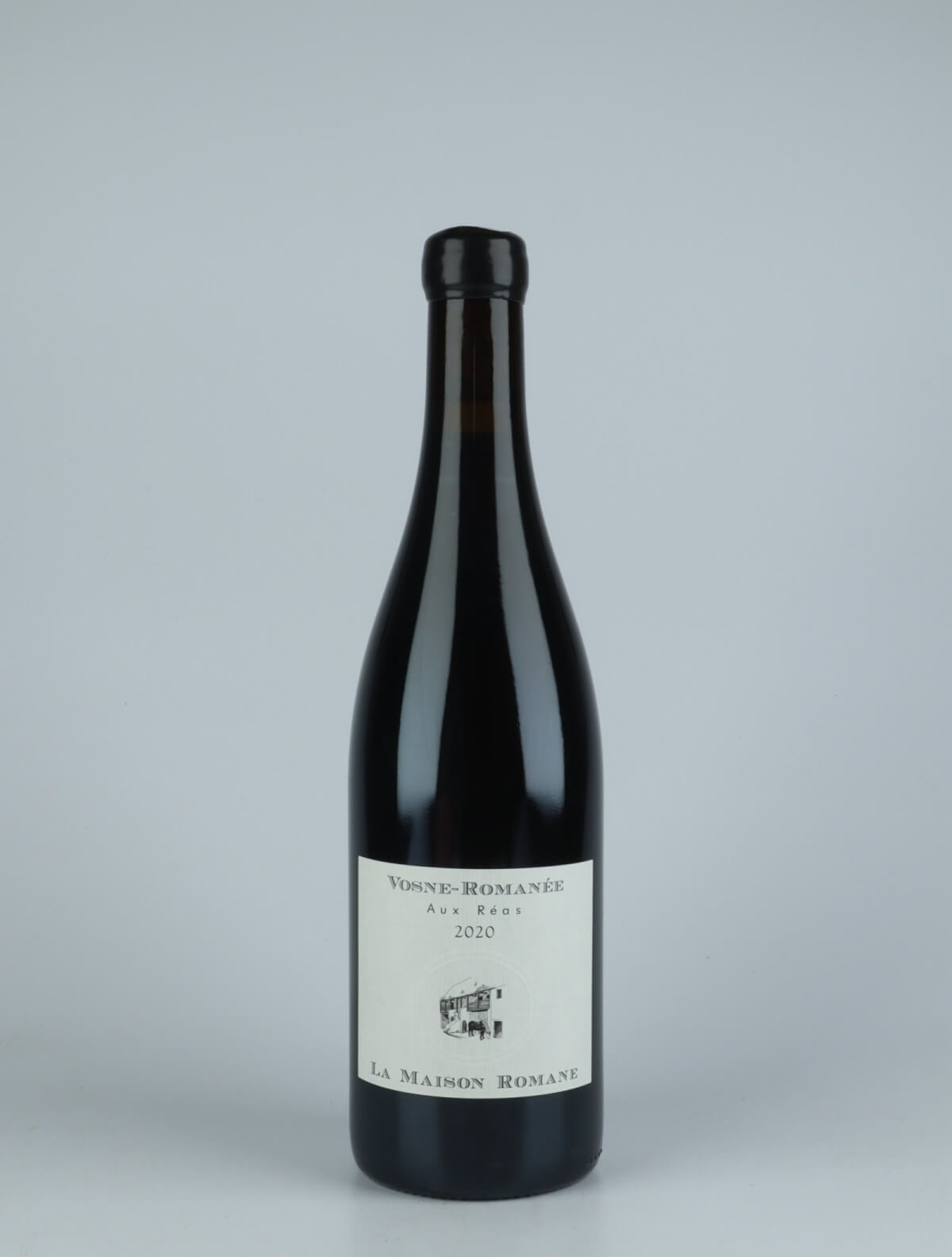 A bottle 2020 Vosne Romanée - Aux Réas Red wine from La Maison Romane, Burgundy in France