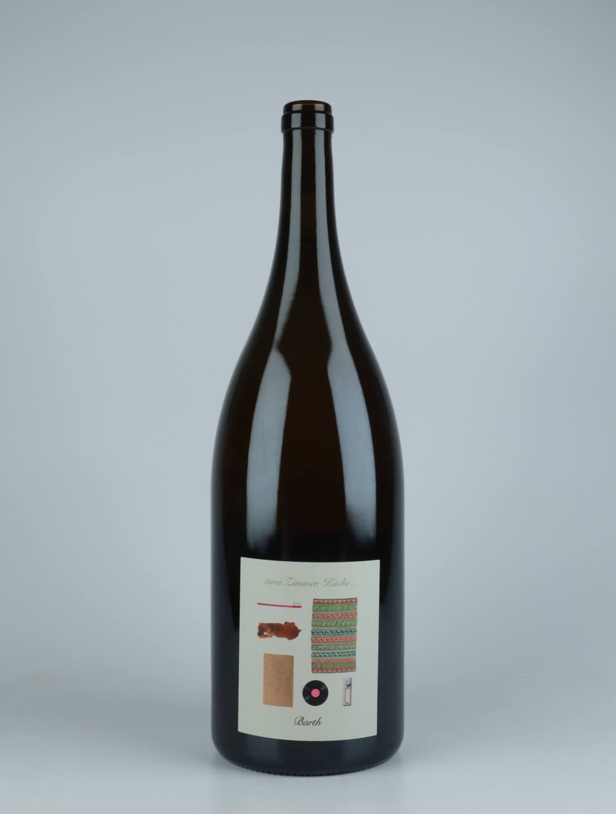A bottle 2020 Zwei Zimmer, Küche, Barth White wine from Christopher Barth, Rheinhessen in Germany