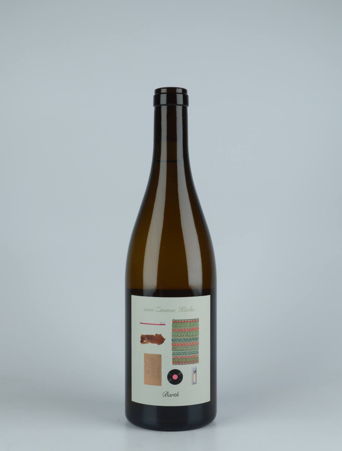 A bottle 2020 Zwei Zimmer, Küche, Barth White wine from Christopher Barth, Rheinhessen in Germany