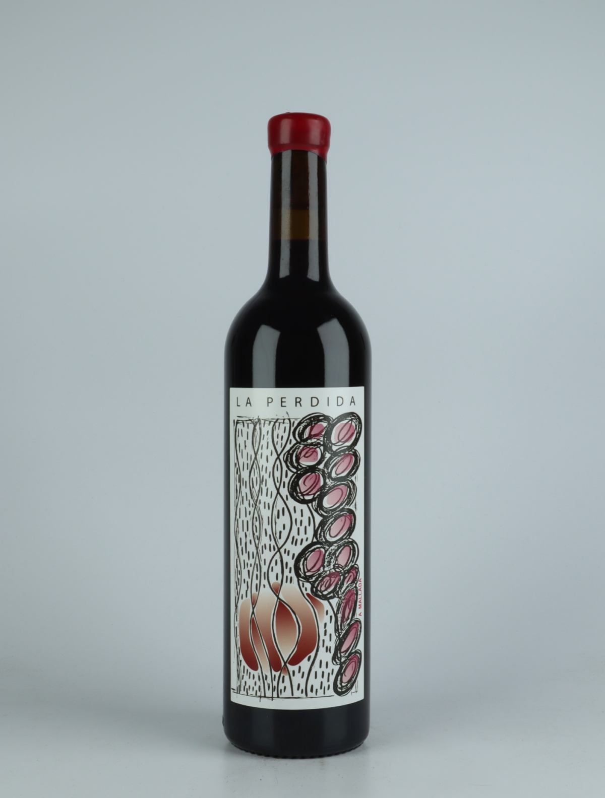 A bottle 2021 A Mallada Red wine from La Perdida, Ribeira Sacra in Spain