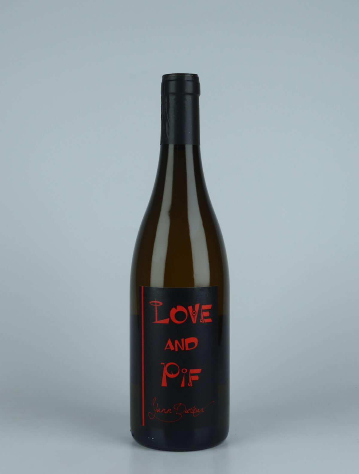 A bottle 2021 Aligoté - Love and Pif White wine from Yann Durieux, Burgundy in France