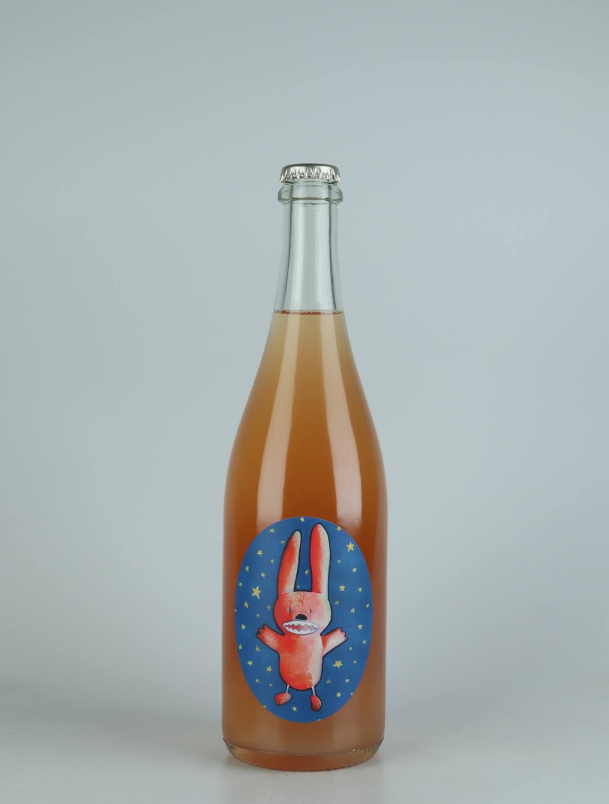 A bottle 2021 Astro Bunny Sparkling from Wildman, Adelaide Hills in Australia