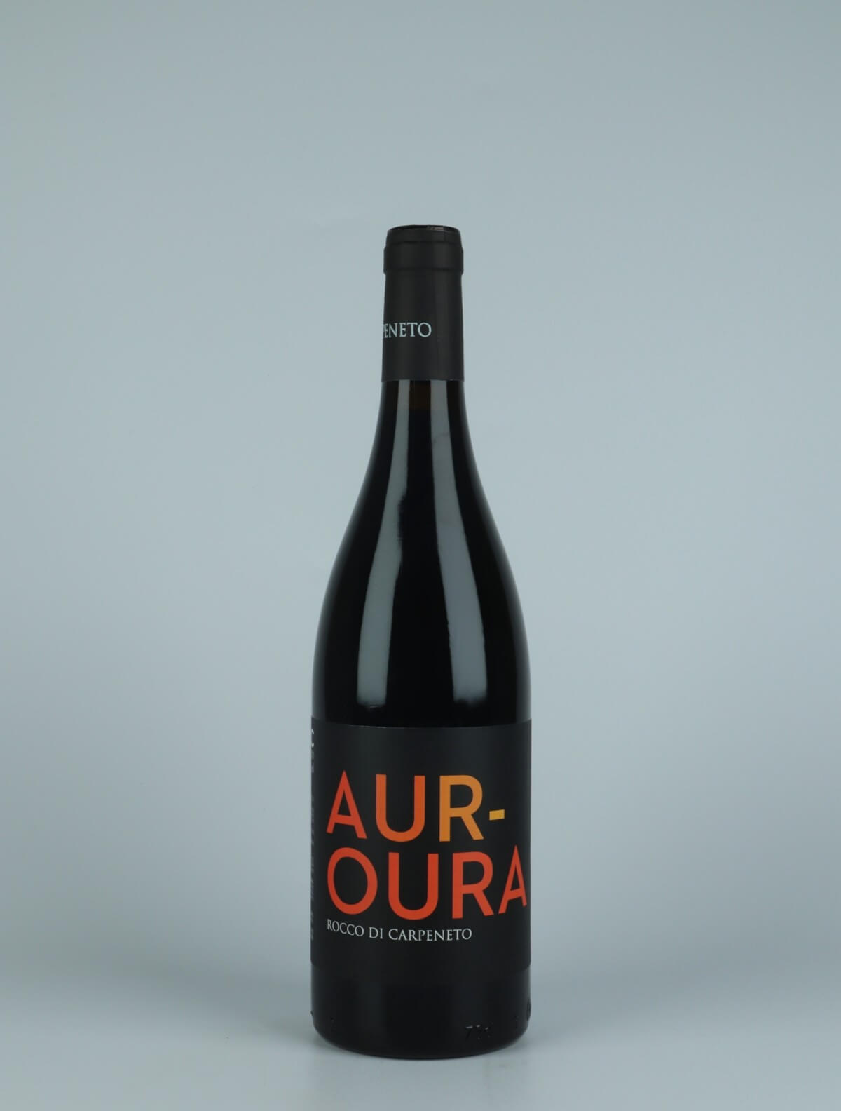 A bottle 2021 Aur-Oura Red wine from Rocco di Carpeneto, Piedmont in Italy