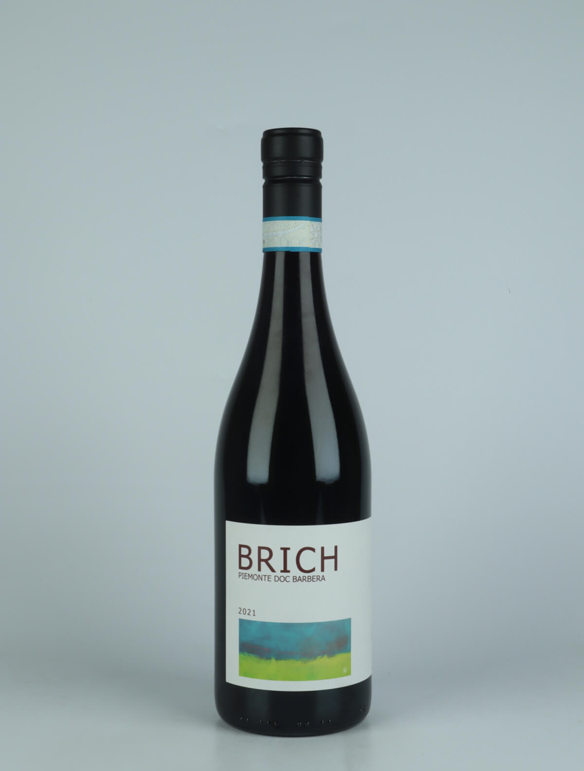 A bottle 2021 Barbera - Brich Red wine from Agricola Gaia, Piedmont in Italy