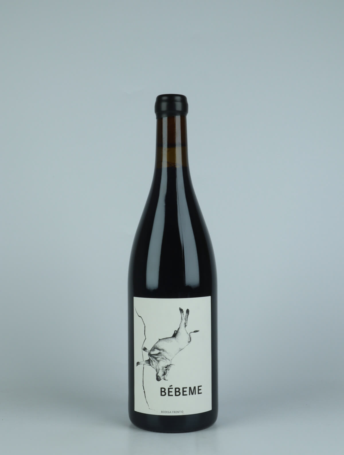 A bottle 2021 Bèbeme Red wine from Bodega Frontio, Arribes in Spain