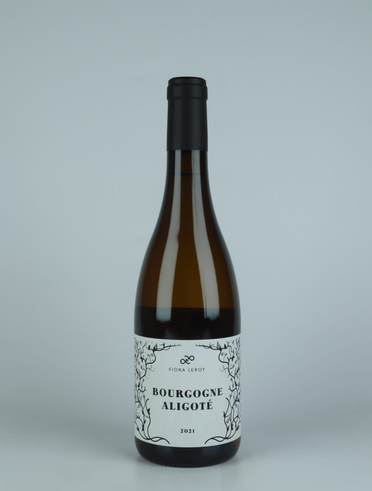 A bottle 2021 Bourgogne Aligoté White wine from Fiona Leroy, Burgundy in France