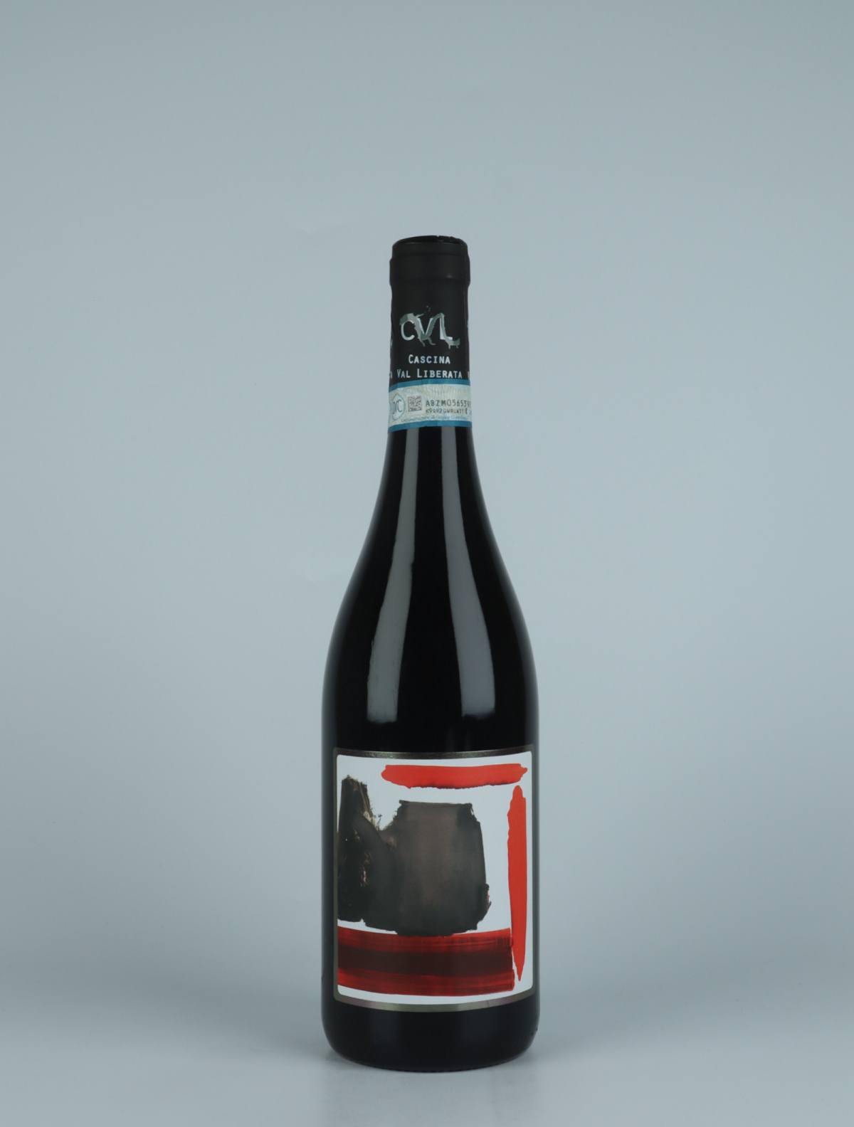 A bottle 2021 Cenerina Red wine from Cascina Val Liberata, Piedmont in Italy