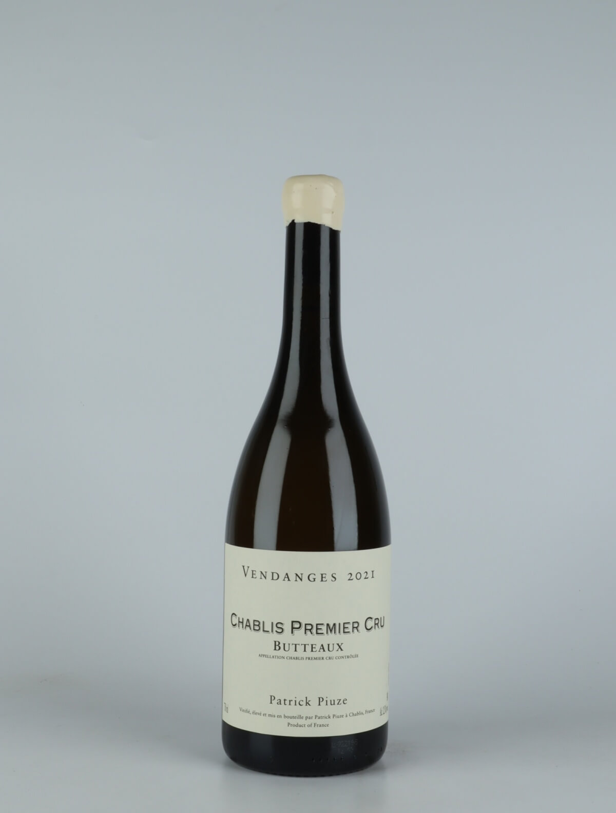 En flaske 2021 Chablis 1. Cru - Butteaux Hvidvin fra Patrick Piuze, Bourgogne i Frankrig
