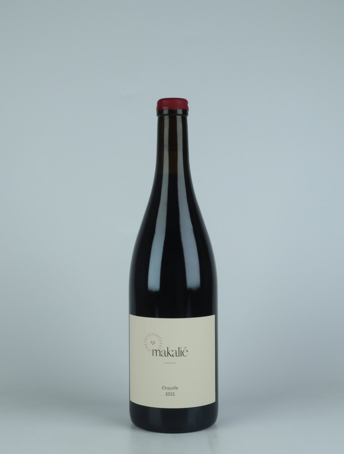 A bottle 2021 Chapelle Red wine from Makalié, Baden in Germany